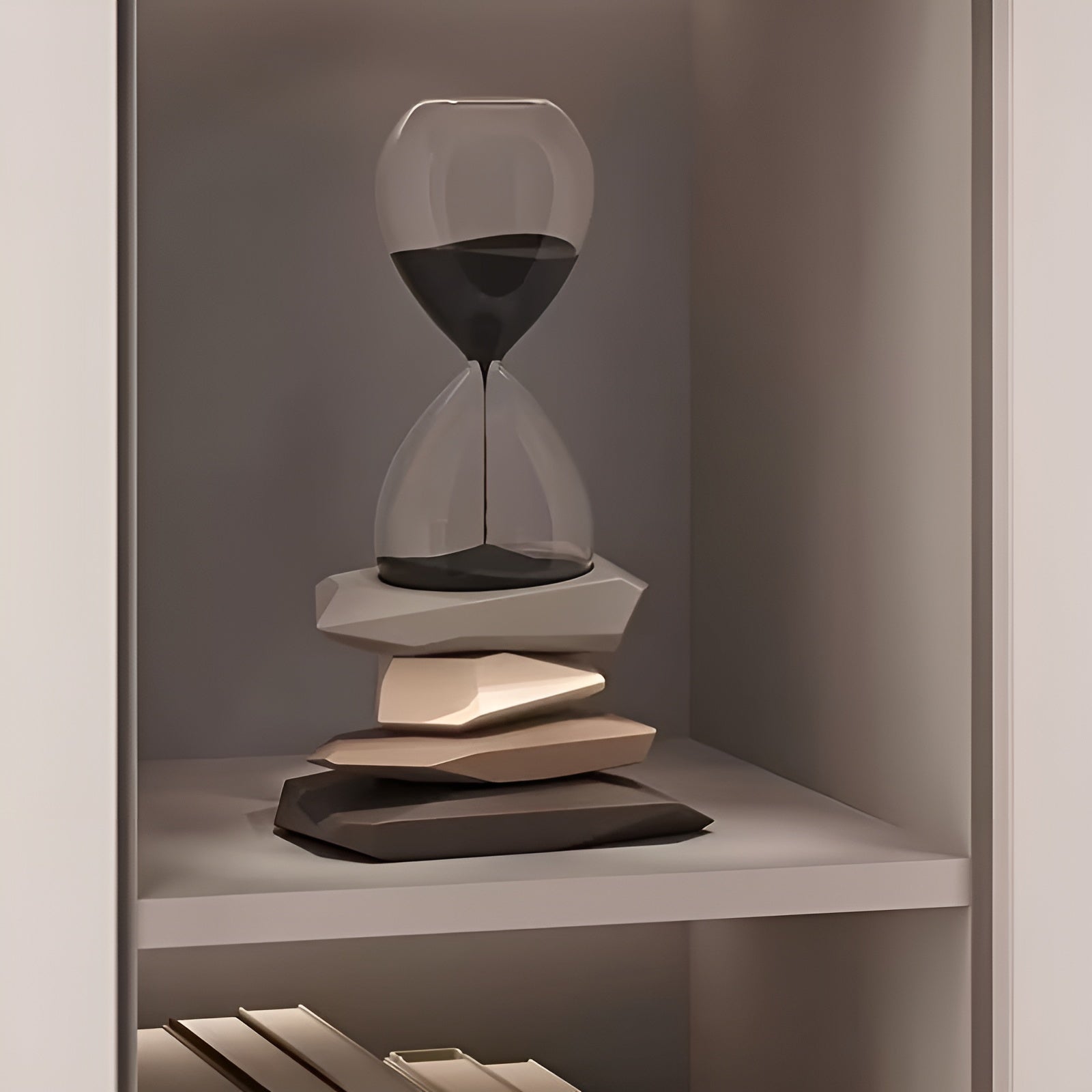 Minimalistische Sanduhr – Zeitlos & Dekorativ | Perfekt für Wohnzimmer und Büro - Wohnzubehör