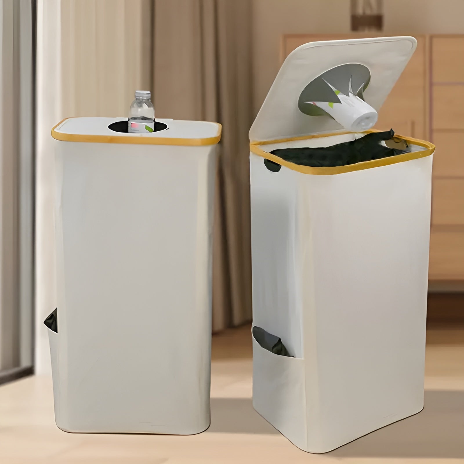 Großer Faltbarer Müllbehälter – Praktisch und Platzsparend | Ideal für Küche, Bad oder Büro
