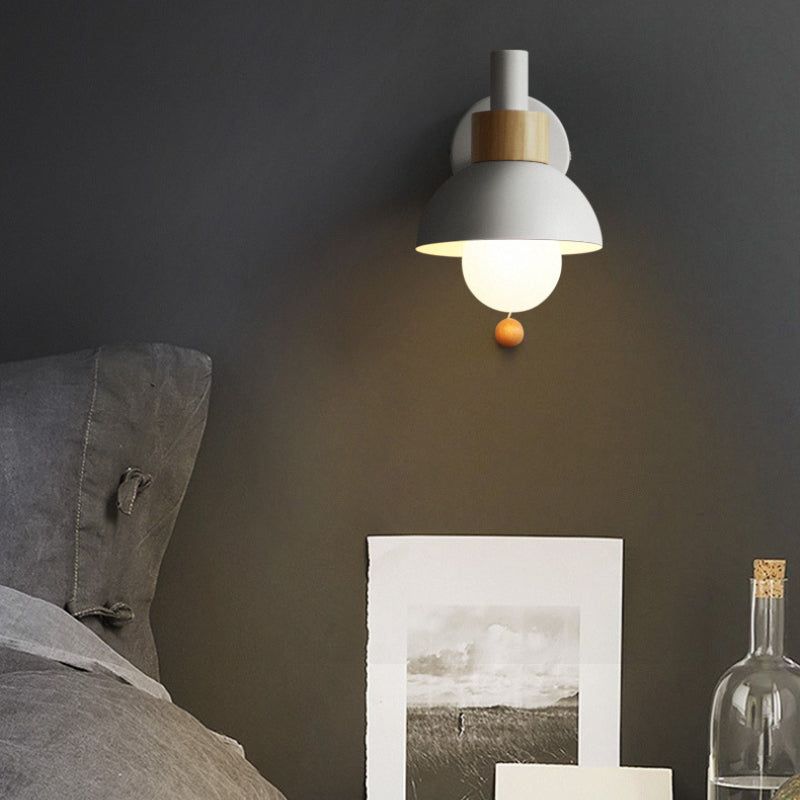 SwitchBeam Light - LED-Wandleuchte Im Morandi-Stil Aus Nordischem Metall Mit Schalter