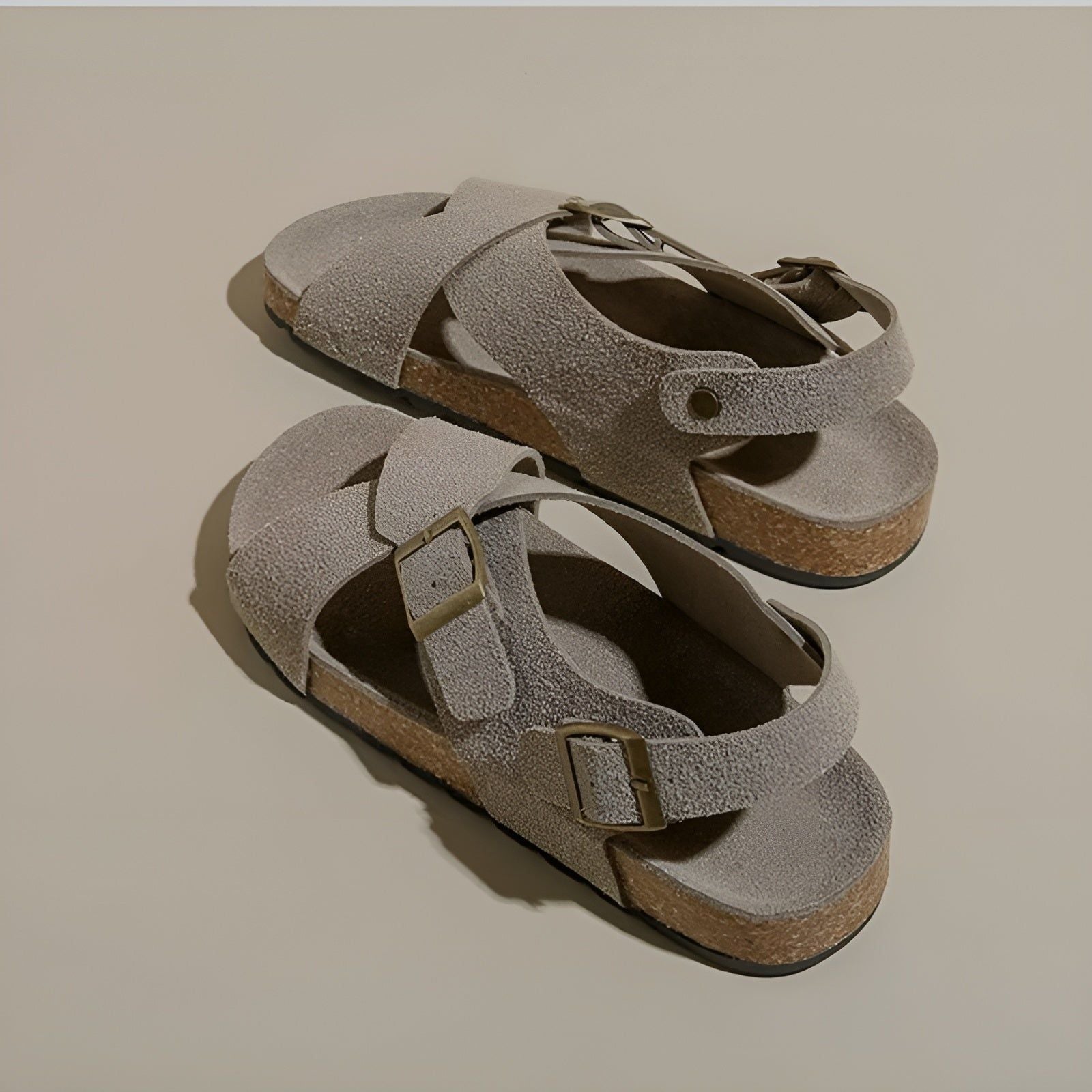 Anila Sandals - Modische Orthopädische Wildleder Sommer Sandalen Elegare