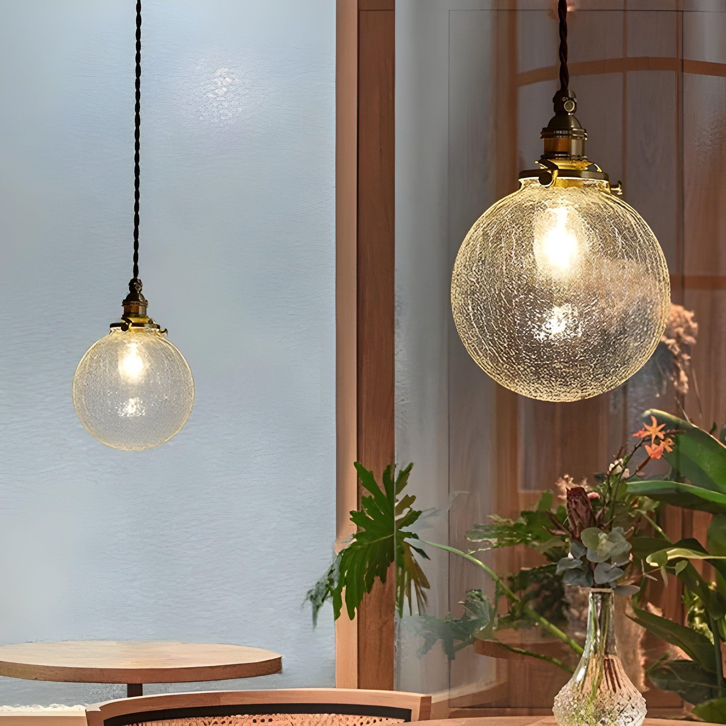 GlossyGlass Light - Nordische Kristallglas Minimalistische Pendelleuchte