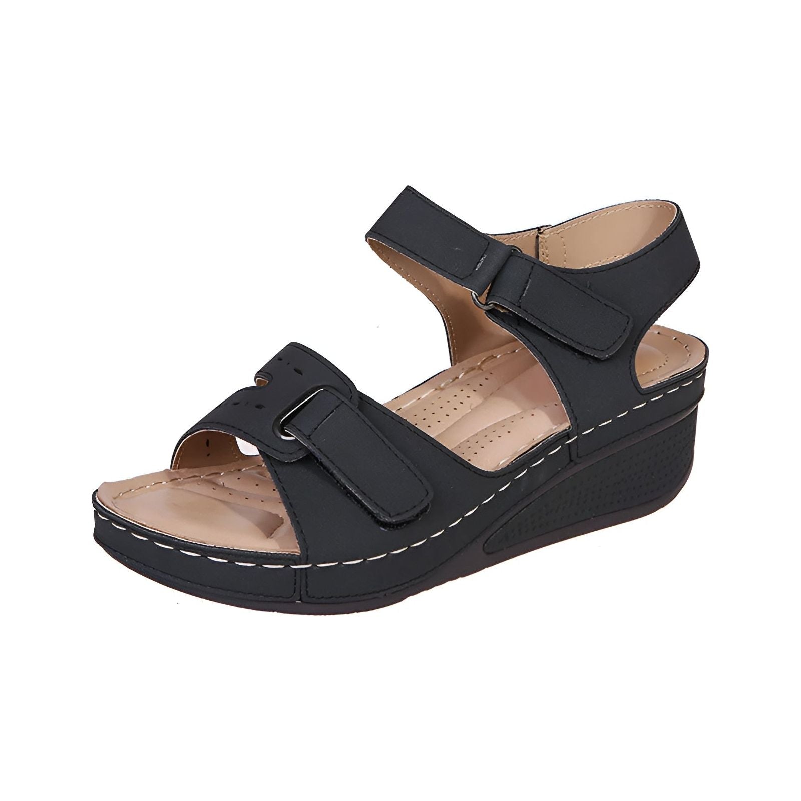 Cora Sandals - Elegante und Bequeme Orthopädische Sommersandalen - Elegare