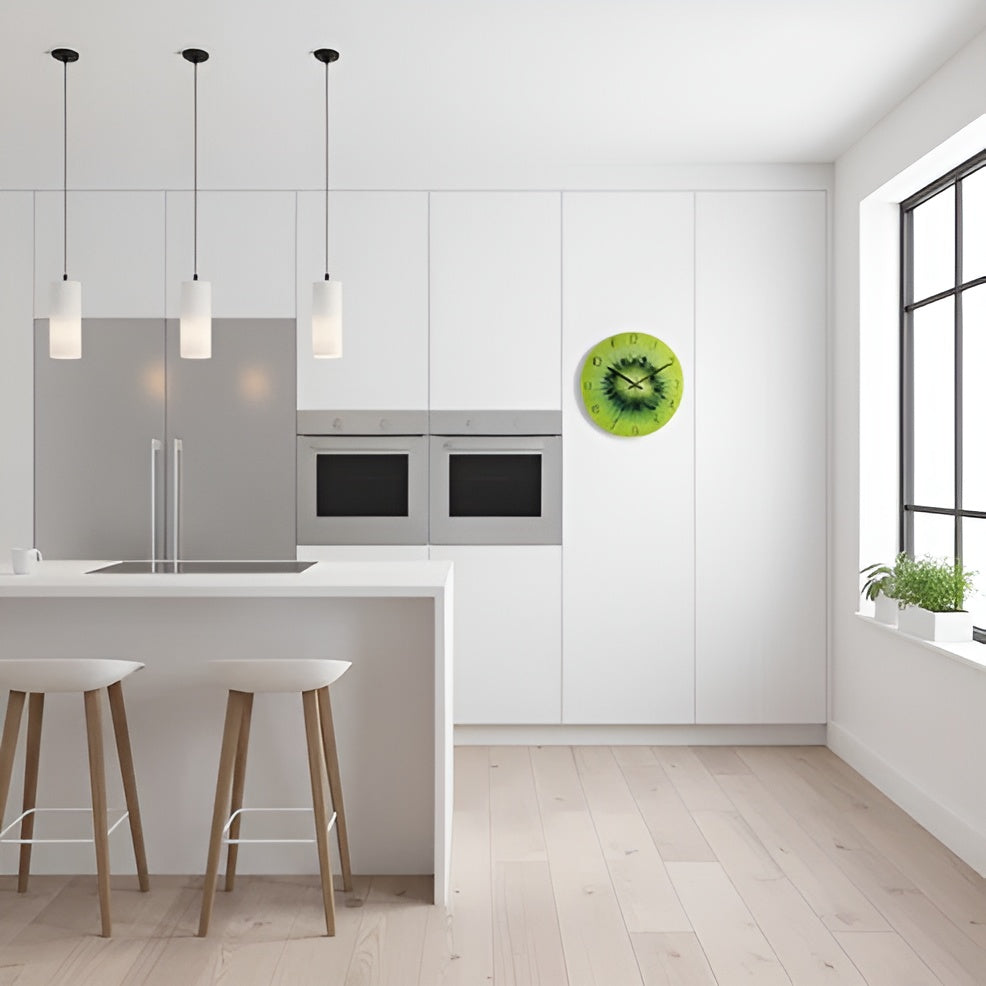 Glas-Wanduhr – Modernes Design | Dekorativ und Stilvoll für Wohnzimmer & Büro