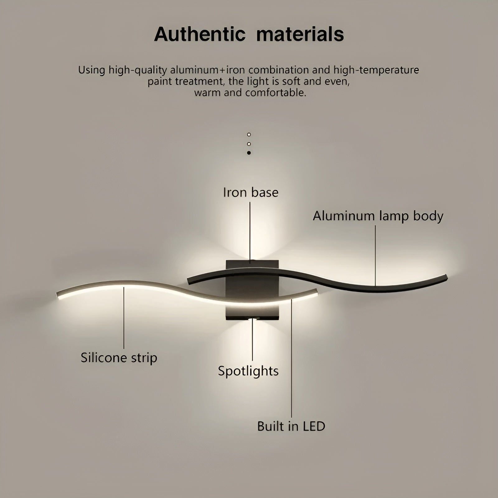 AisleRadiance Light - Nordic Flur LED Wandleuchte Elegare