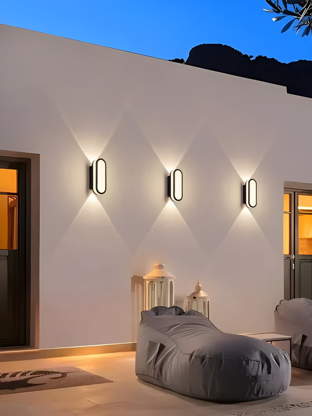 Außenwandleuchte aus Aluminium – Dimmbar | Skandinavisches Design für  Außenbereich, Terrasse & Schlafzimme