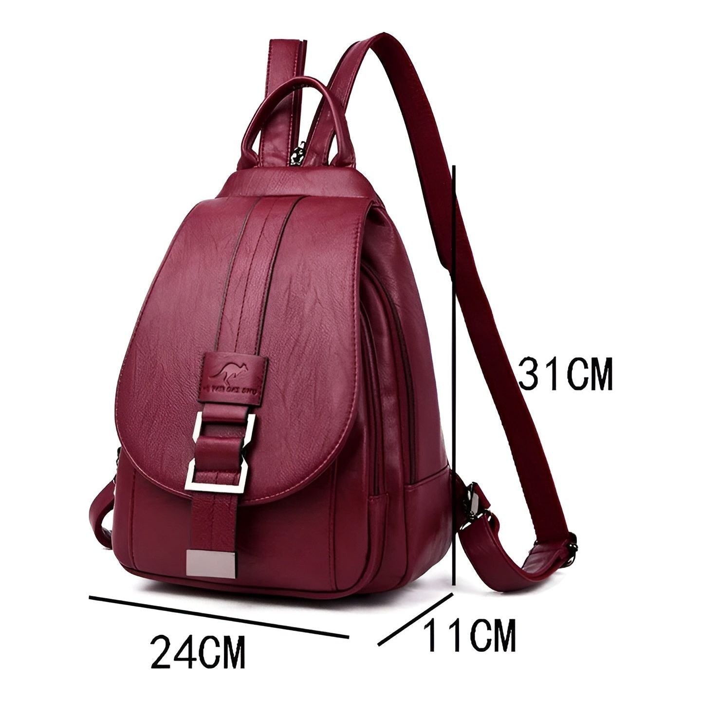 Anni Bag - Stilvolle Weiche Leder Frauen Schulrucksack Elegare