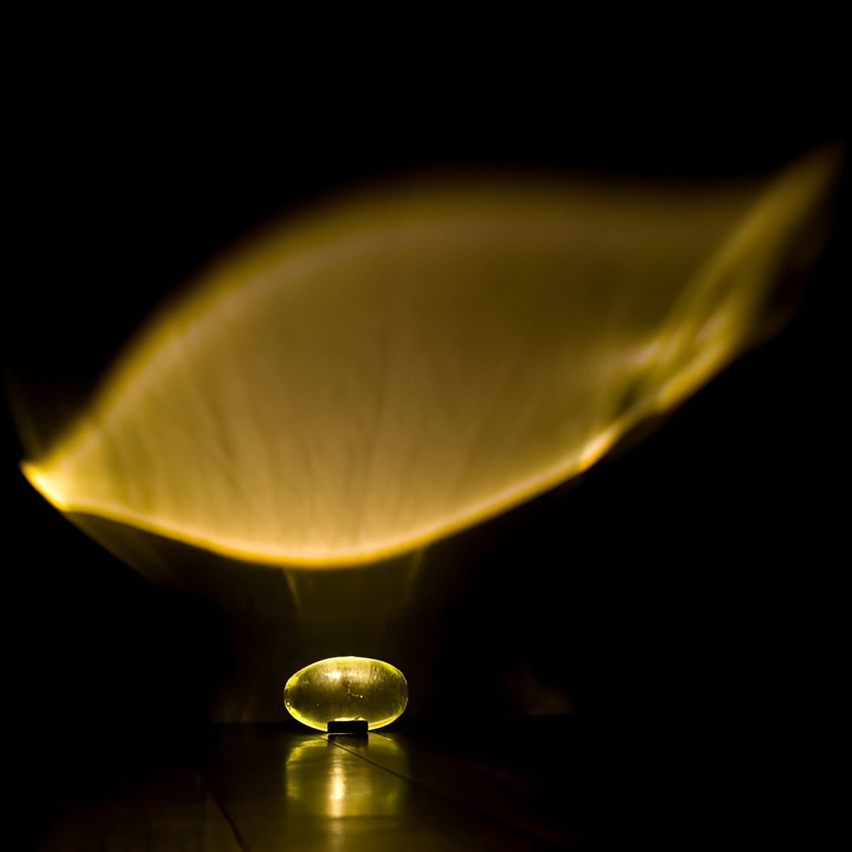 Längliche Tischlampe – Modernes Design | Warmes Stimmungslicht für Wohn- & Schlafzimmer