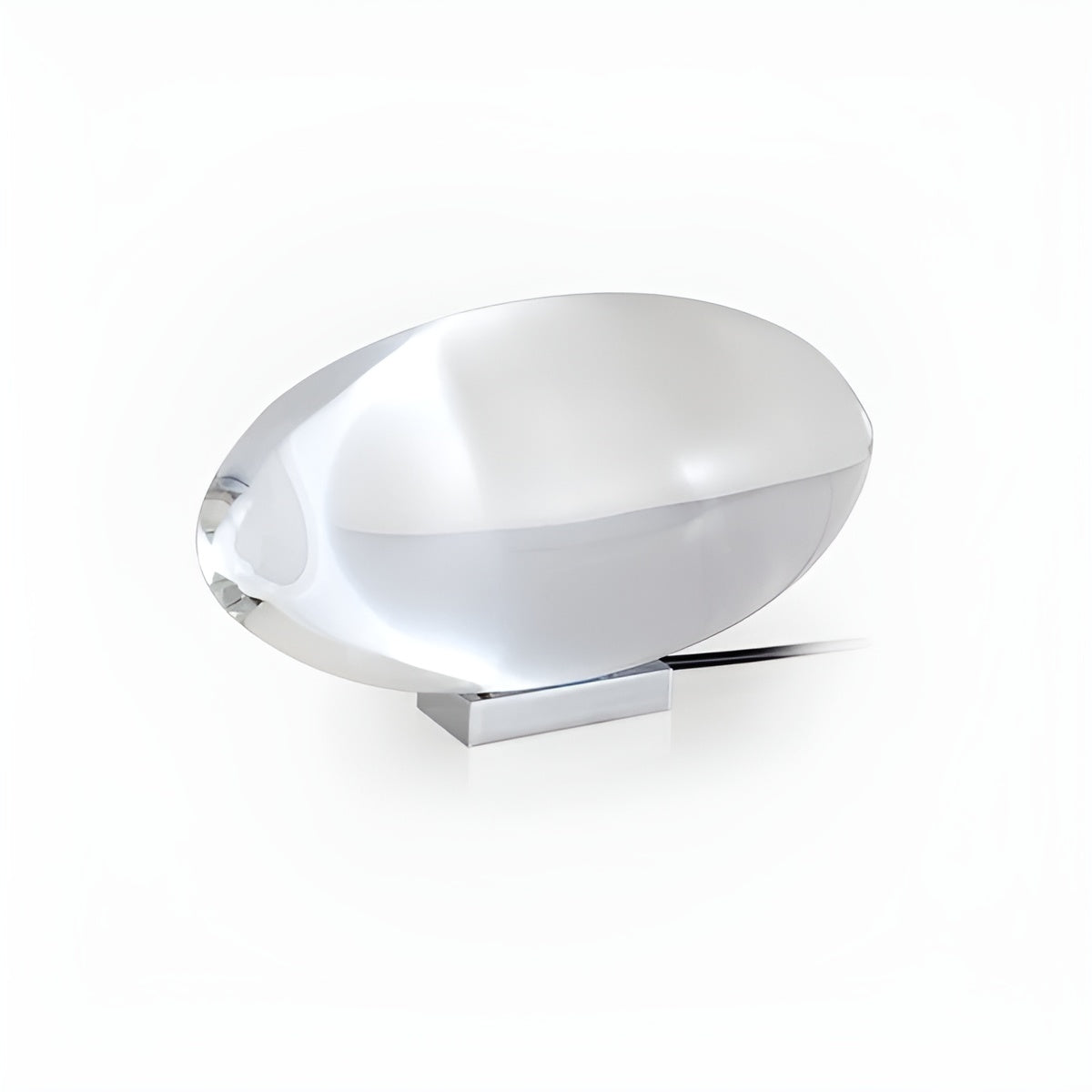 Längliche Tischlampe – Modernes Design | Warmes Stimmungslicht für Wohn- & Schlafzimmer