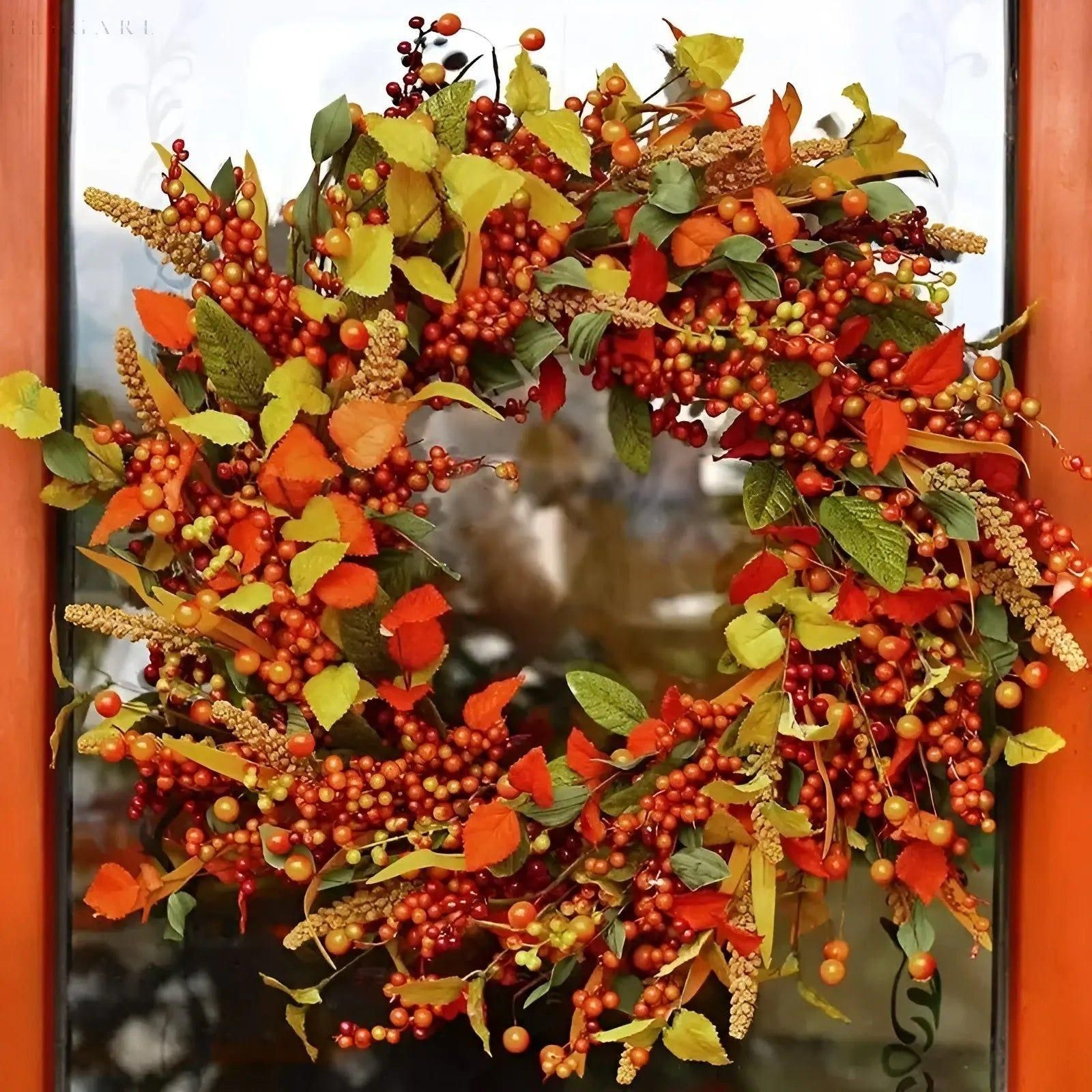 AutumnMaple Kranz - Rattan Feiertags-Deko Türkranz Elegare