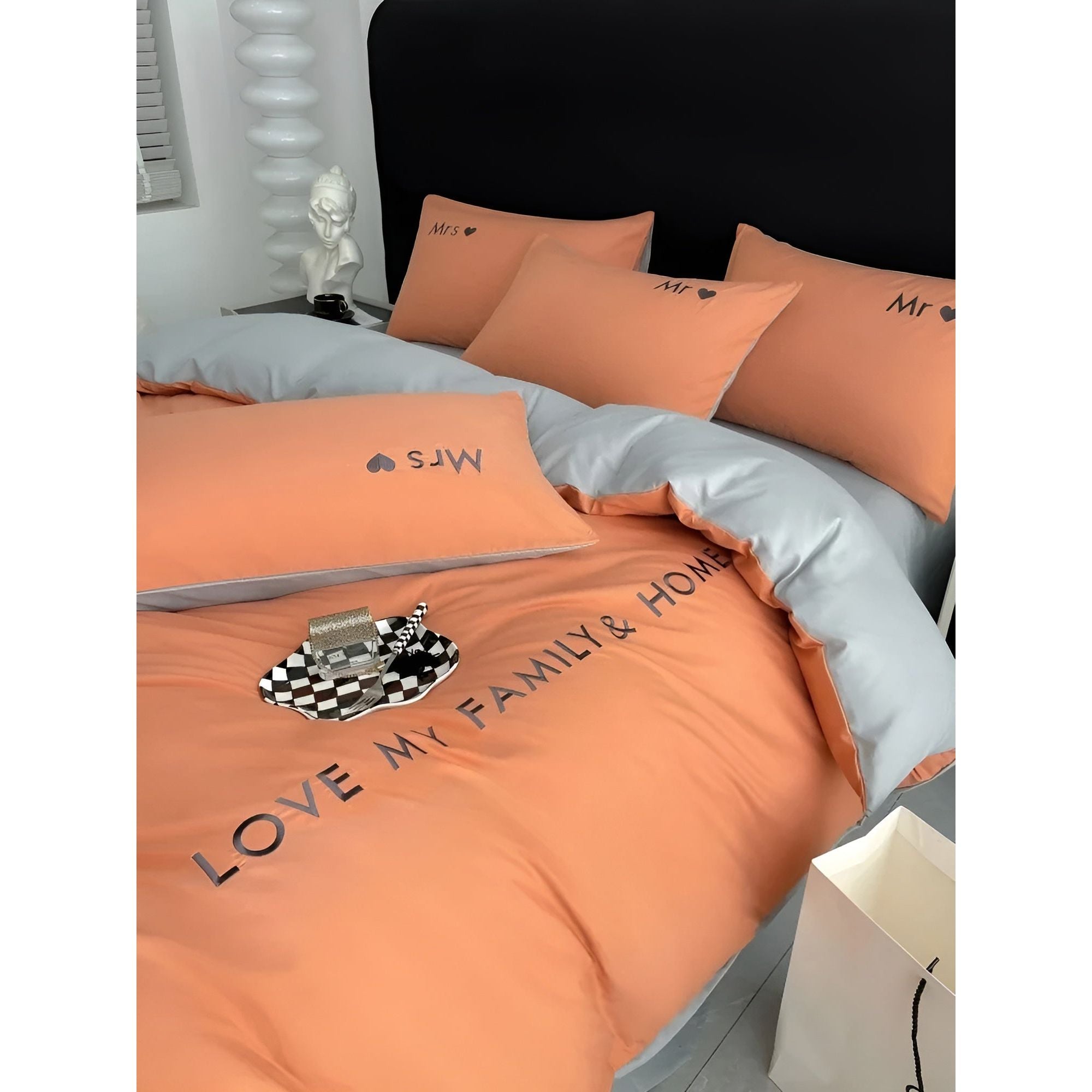 DreamPro Beddings - Ultraweiche und Komfortable Bettwäsche Satz - Elegare