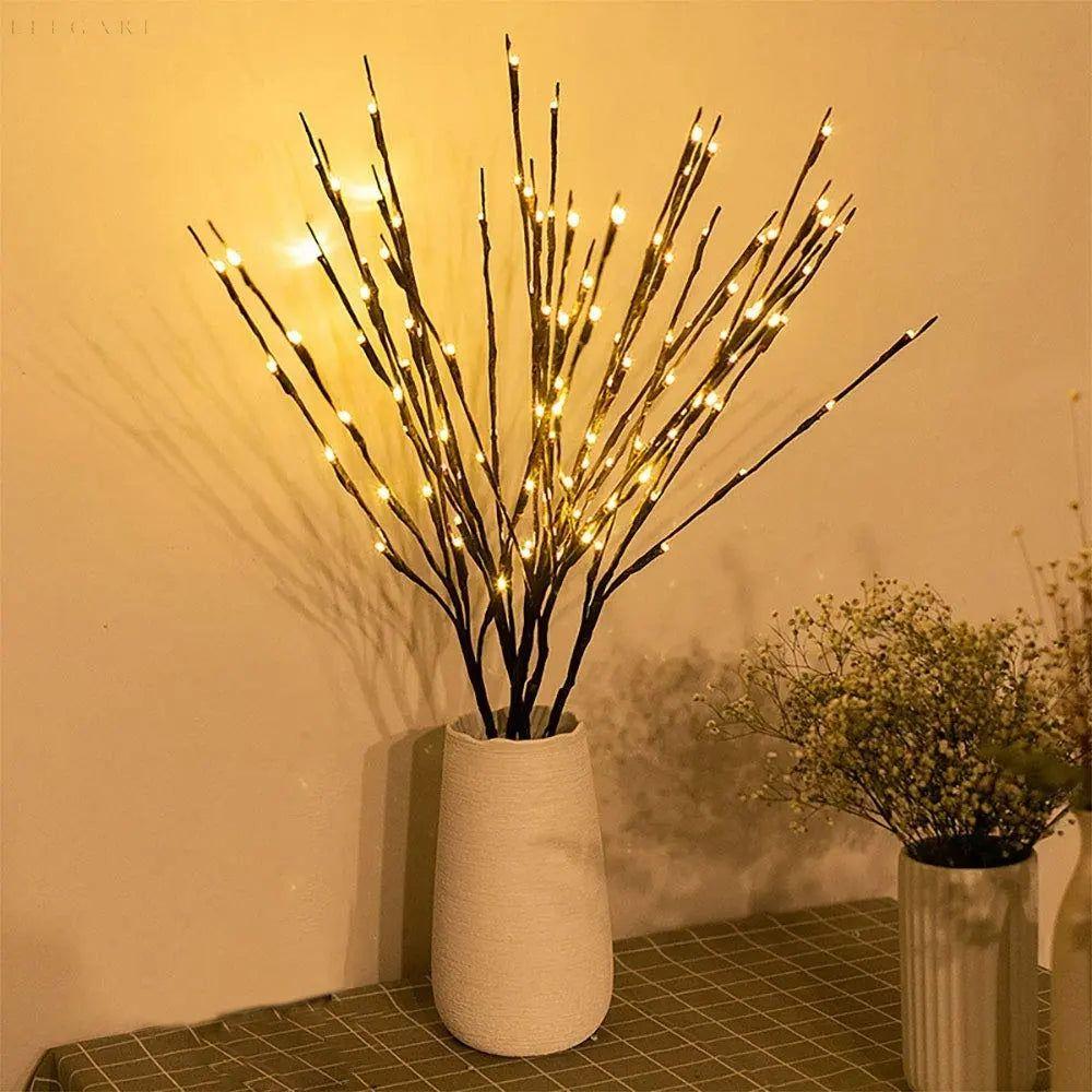 Bright Branch - Elegante Lampe Mit Beleuchteten Ästen - Elegare - DEA158 -  Weidenzweig 