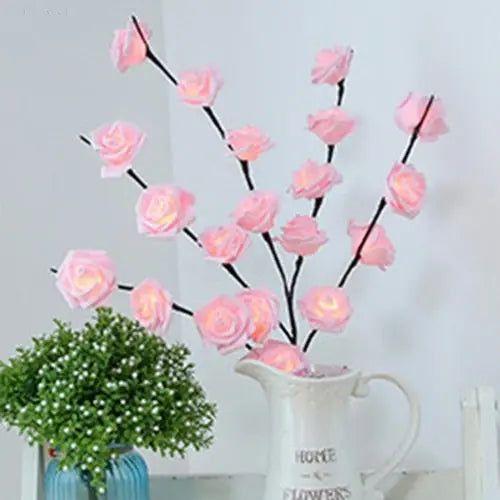 Bright Branch - Elegante Lampe Mit Beleuchteten Ästen - Elegare - DEA158 -  Rosa-Rose 