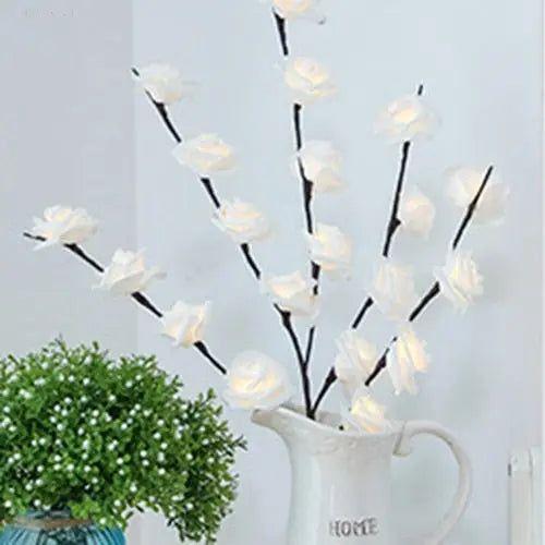 Bright Branch - Elegante Lampe Mit Beleuchteten Ästen - Elegare - DEA158 -  Weiße-Rose 