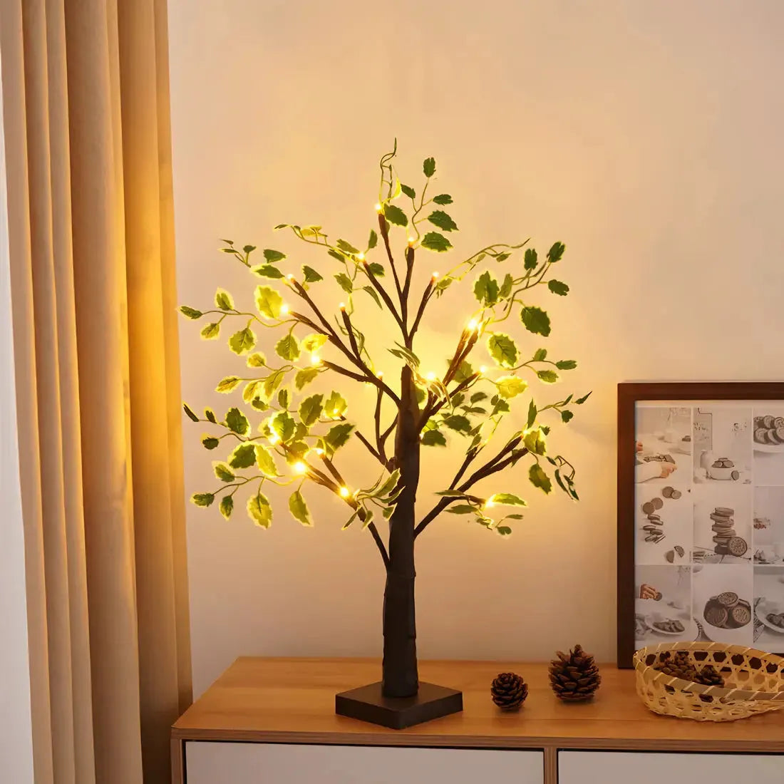 BrightTree Lampe - Leuchtender Baum Wohnkultur LED Lichter Elegare