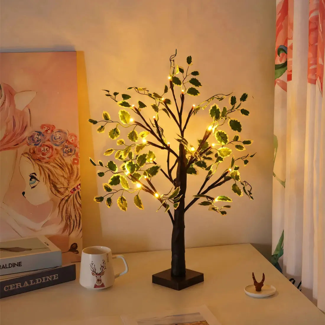 BrightTree Lampe - Leuchtender Baum Wohnkultur LED Lichter Elegare