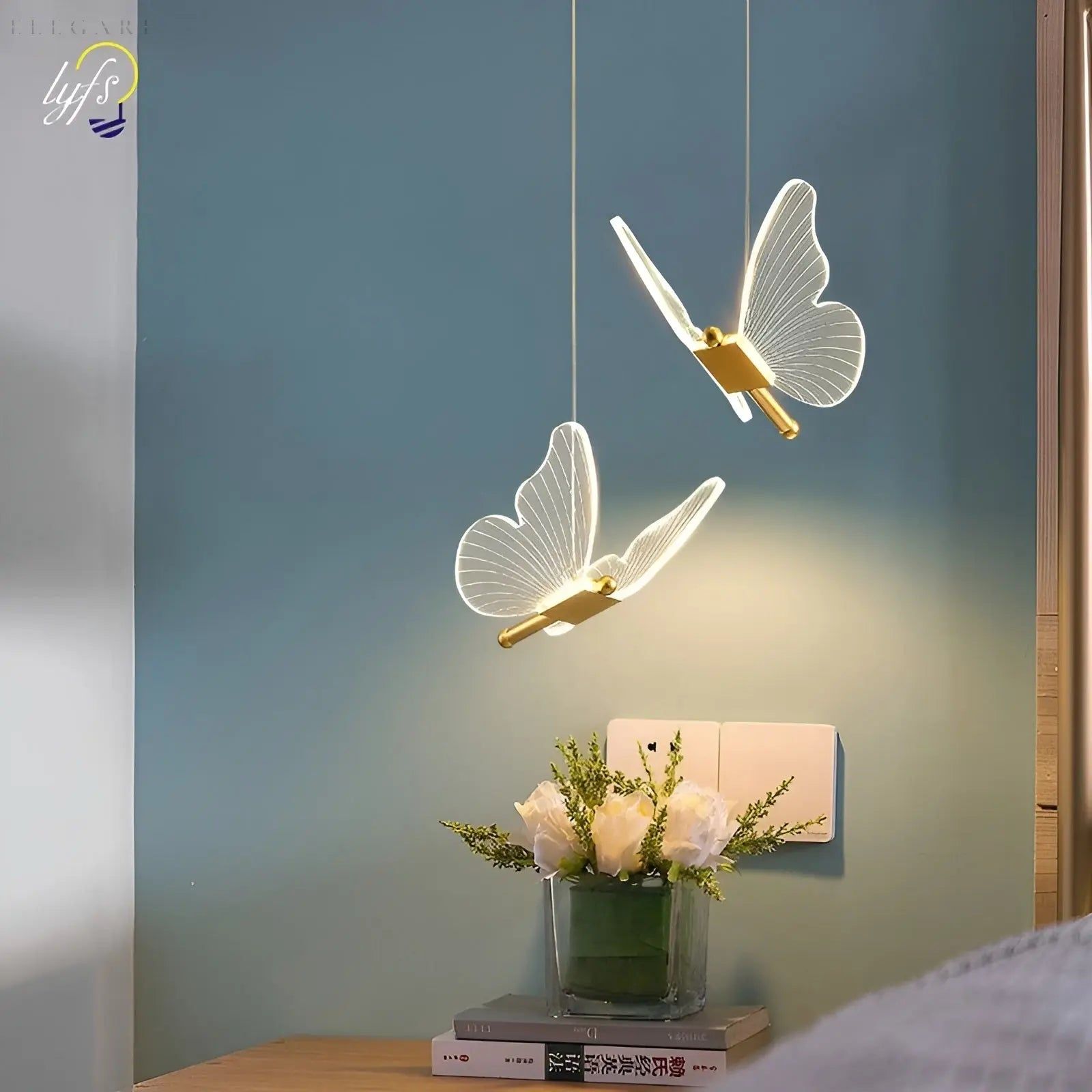 ButterflyBliss Light - Nordic LED Schmetterling Dekor Pendelleuchten Elegare