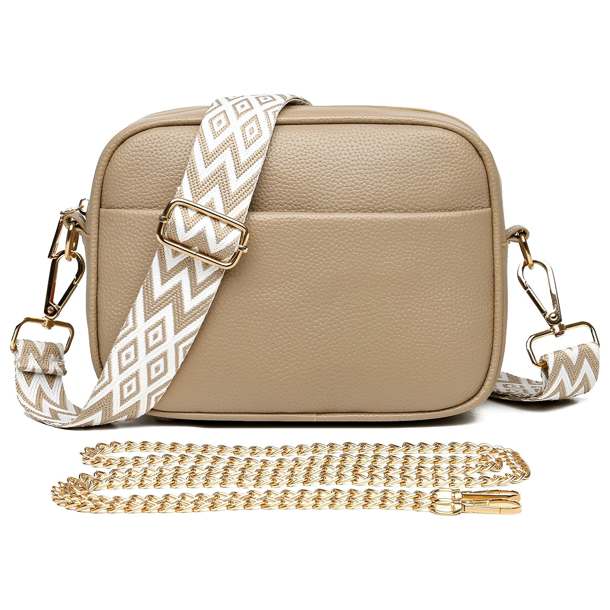 Larissa Bag - Luxuriöse Crossbody-Ledertasche für Frauen - Elegare