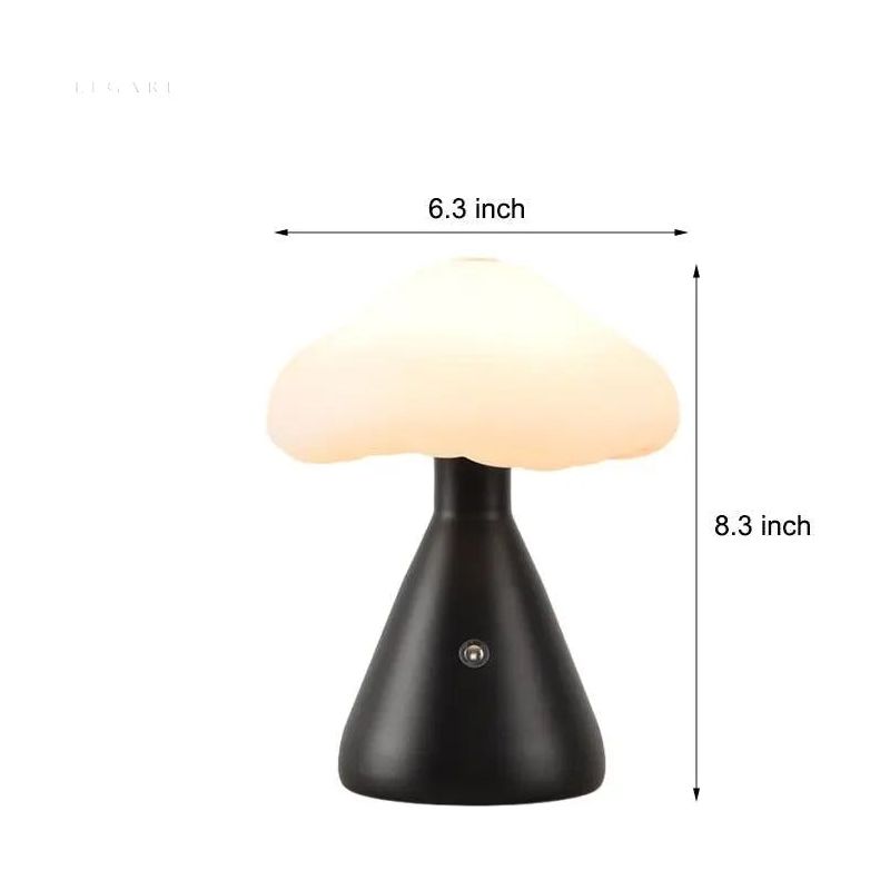 Celestial Glow Lamp - Wiederaufladbare Kabellose Tischlampe für Zuhause - Elegare - DEA127 -   