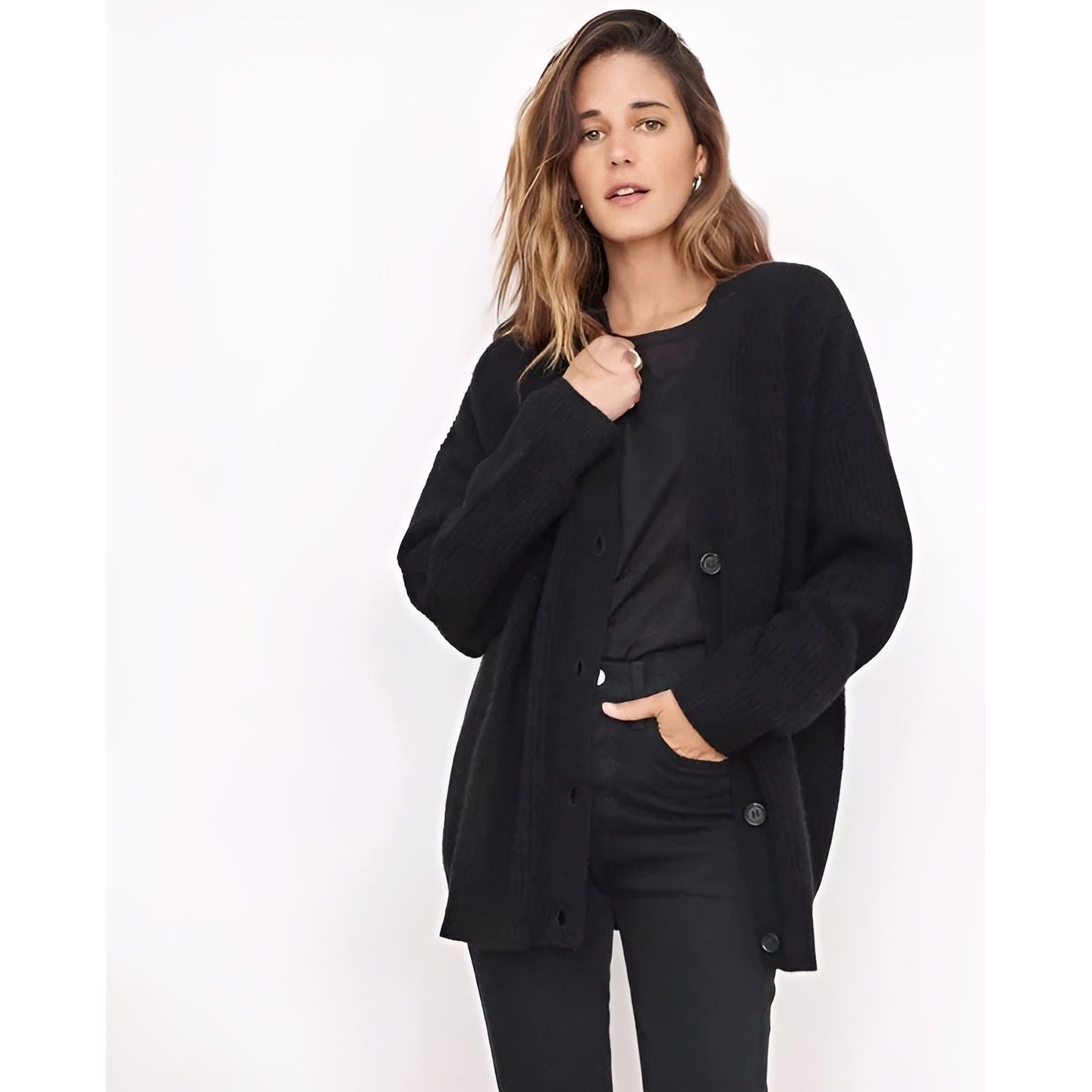 Charlotte Cardigan - Modischer Oversize-Cardigan für Damen Elegare