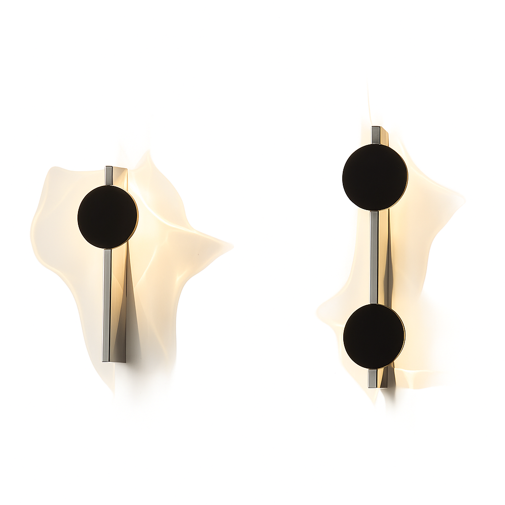 Velo Moderne Wandleuchte mit schwenkbarem Leuchtenkopf und elegantem Design