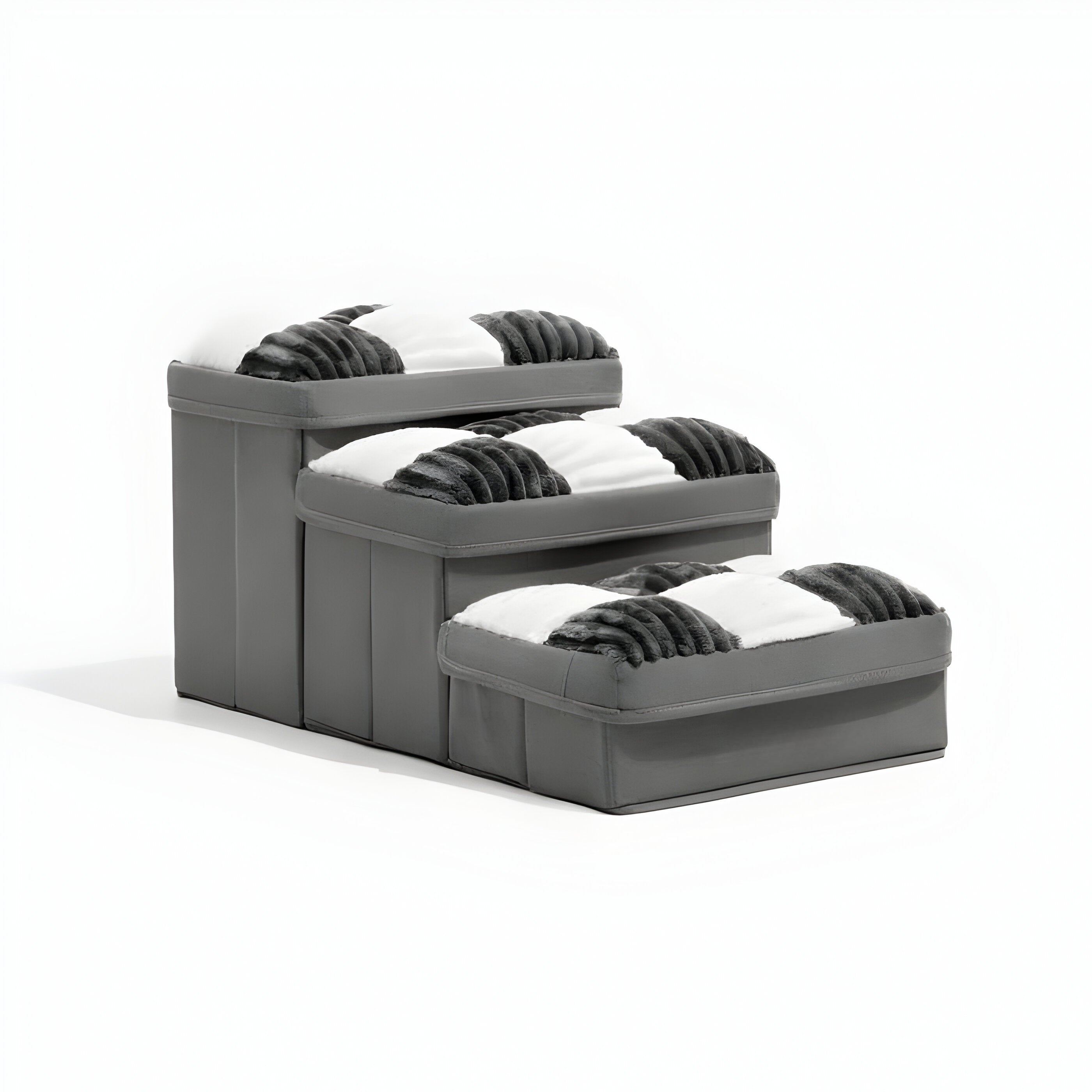 FetchFold Hundetreppe – Handgefertigte Hundetreppe mit Stauraum