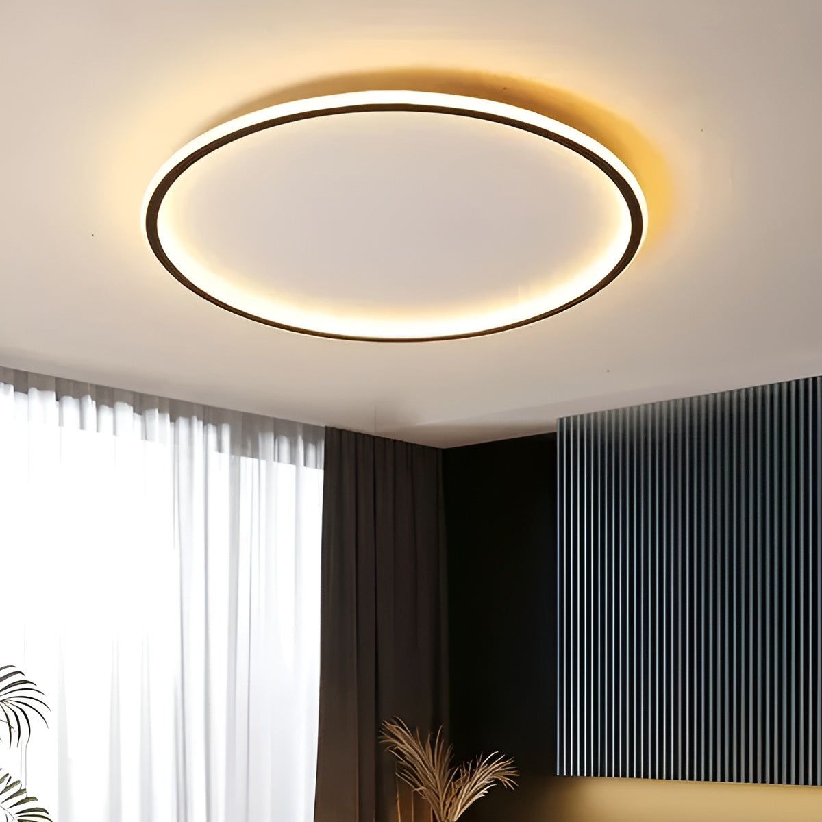 CircleBright Light - Minimalistische Runde Deckenleuchte für Ihr Zuhause Elegare