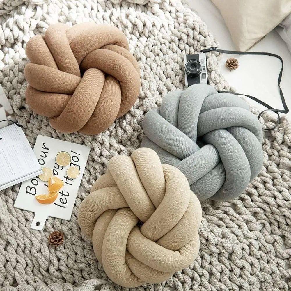 Cotton Knot Pillow - Baumwollknoten-Kissen - Elegare - DEA011 -   