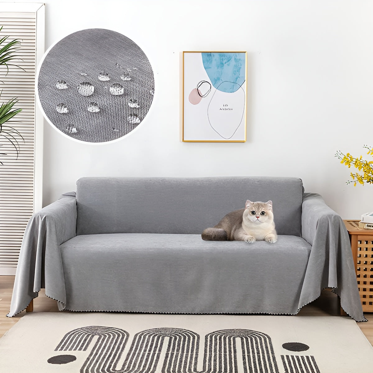 Wasserdichte Sofadecke – Weich und Schützend | Ideal als Tagesdecke oder Kuscheldecke