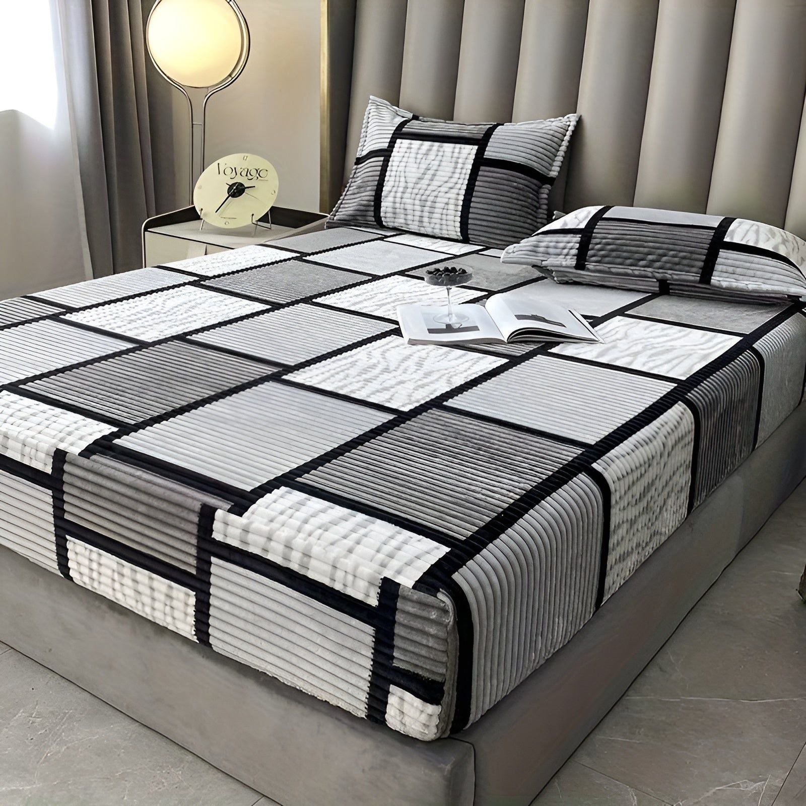 CozyVelvet Duvet Cover - Komfortabler Verdickter Milch-Matratzenschoner Elegare