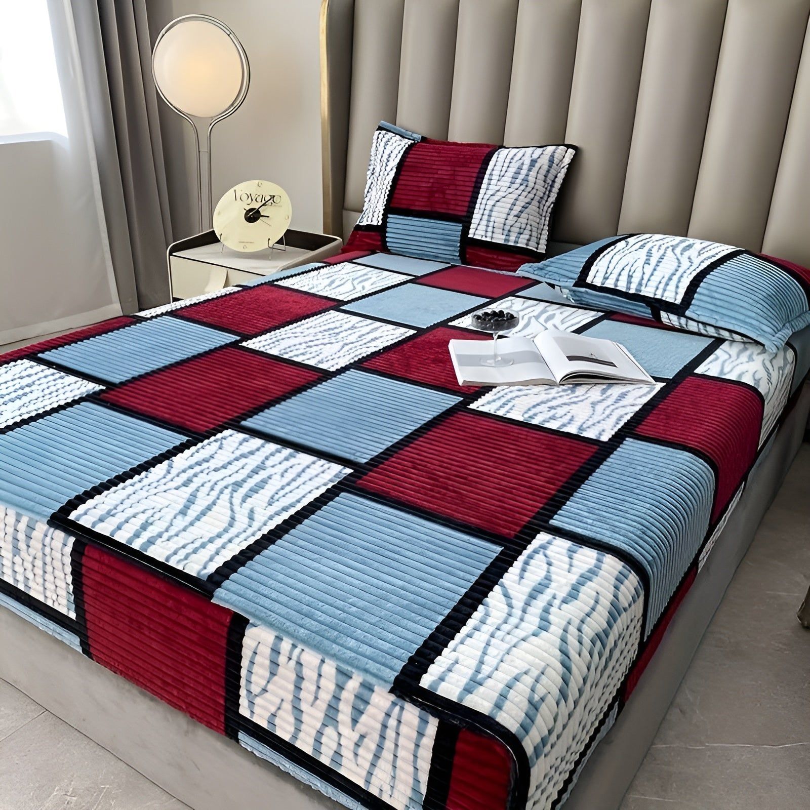 CozyVelvet Duvet Cover - Komfortabler Verdickter Milch-Matratzenschoner Elegare