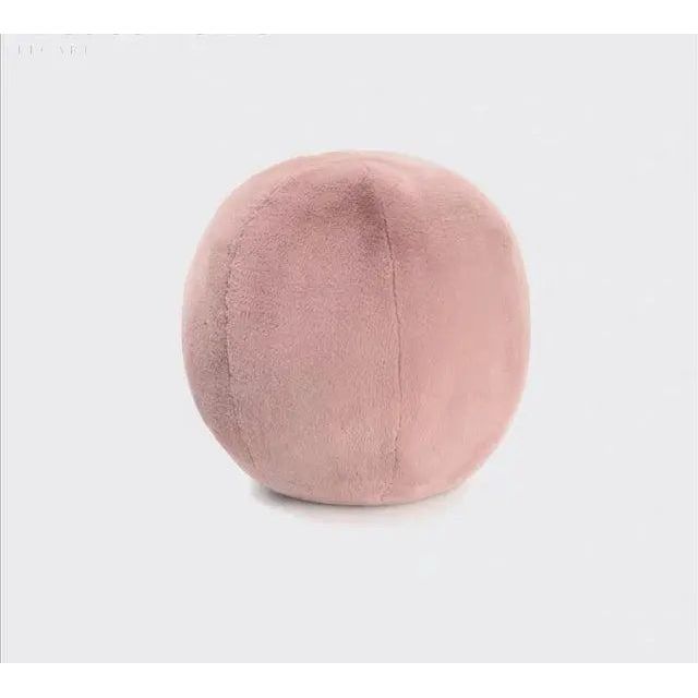 De Farrah Pillow - Nordisches Ball-Plüsch-Kissen - Elegare -  -  Plüsch-rosa 