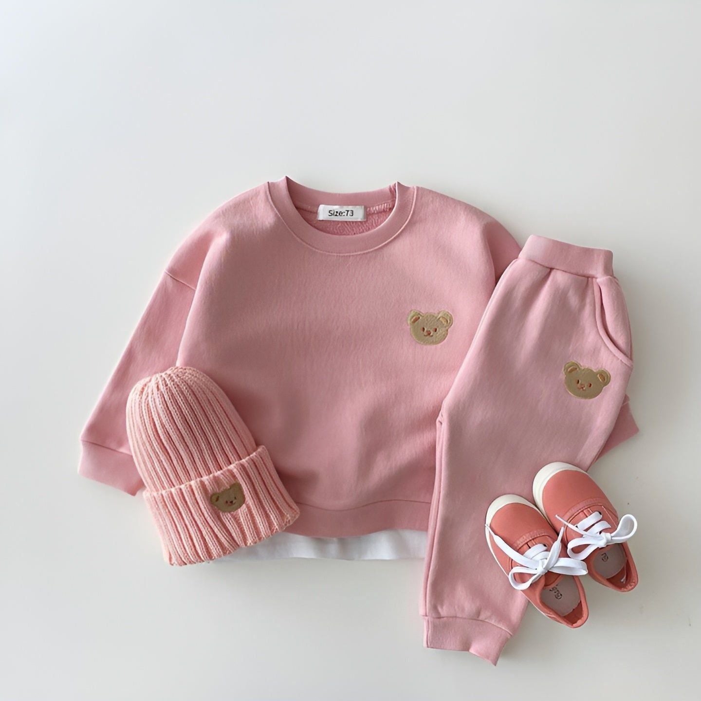 SnuggleBear - Unisex-Babybär Passendes Set (Pullover + Hose) - Elegare