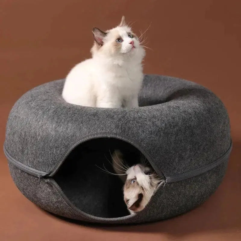 Donut - Das ultimative Katzenbett für Abenteuer und Komfort - Elegare - DEA123 -   