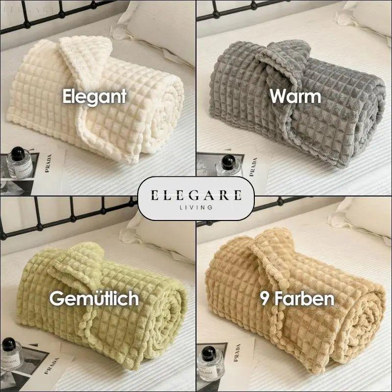 Dori-Kuscheldecke: Ihrem Winterkomfort-Begleiter - Elegare - DEA107 -   