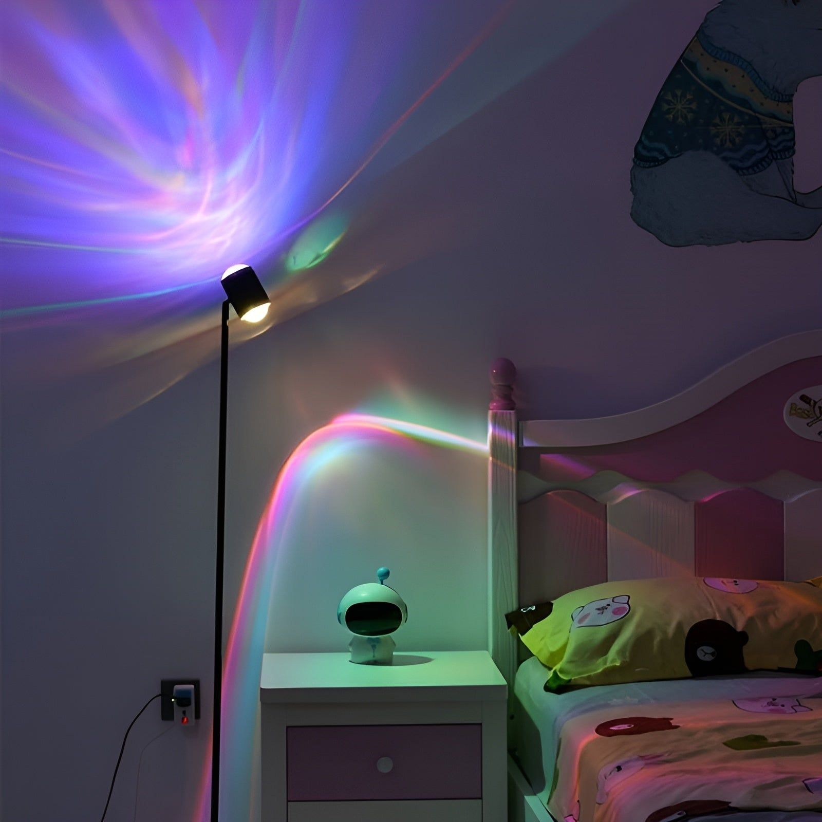 DreamSunset Light - Projektion USB Tisch Nachtlicht Elegare