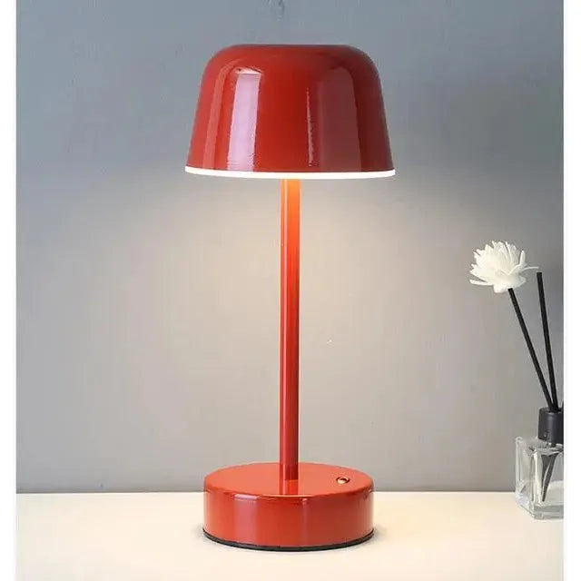 Eleganz Nordic Light - Wiederaufladbare Tischlampe - Elegare - DEA149 -  Rot 