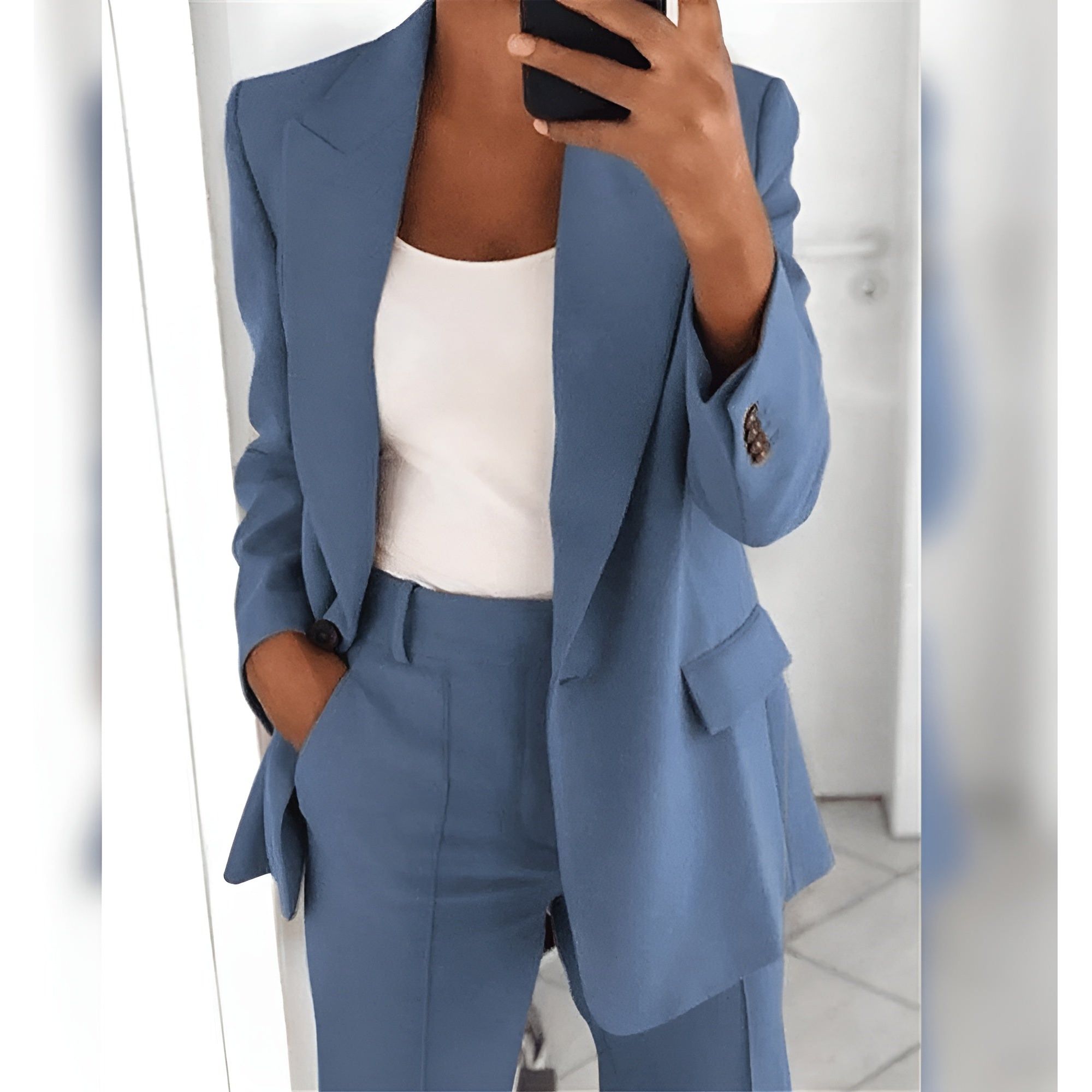 Emma Blazer - Eleganter Turn-down Blazer für Damen Elegare