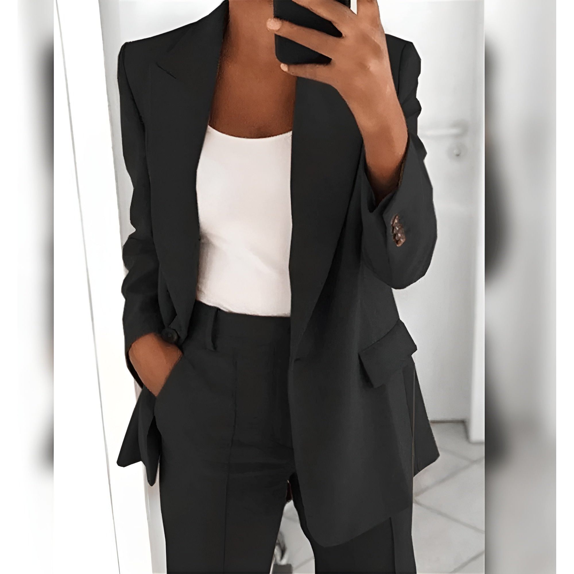 Emma Blazer - Eleganter Turn-down Blazer für Damen Elegare