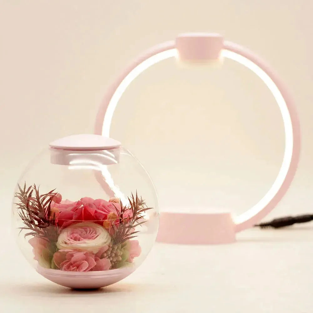 EternalGlow Light - Magnetische Schwebende Ewige Blume Dekorative Lampe Elegare