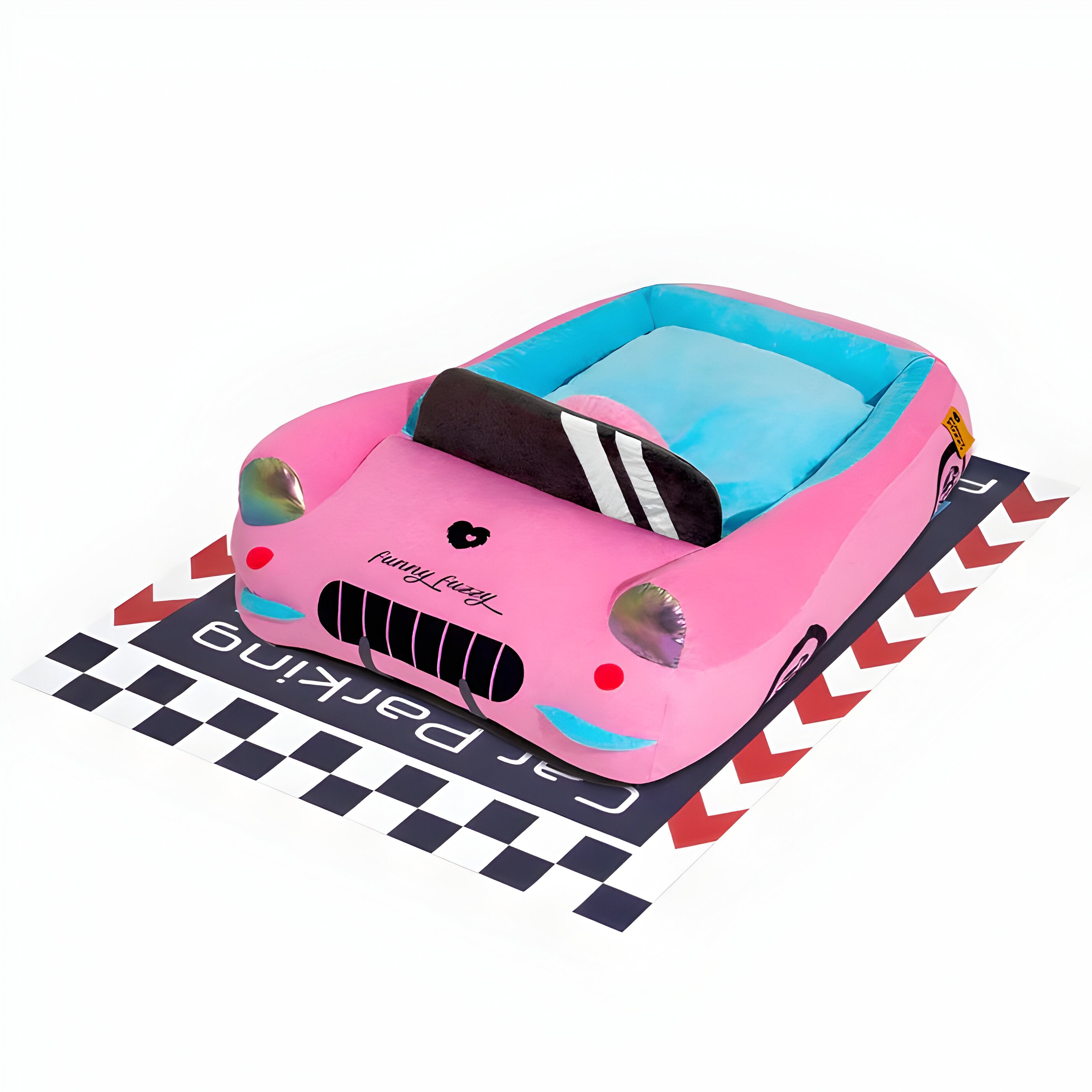 TurboPaws - Konvertierbares Rennwagen-Haustierbett