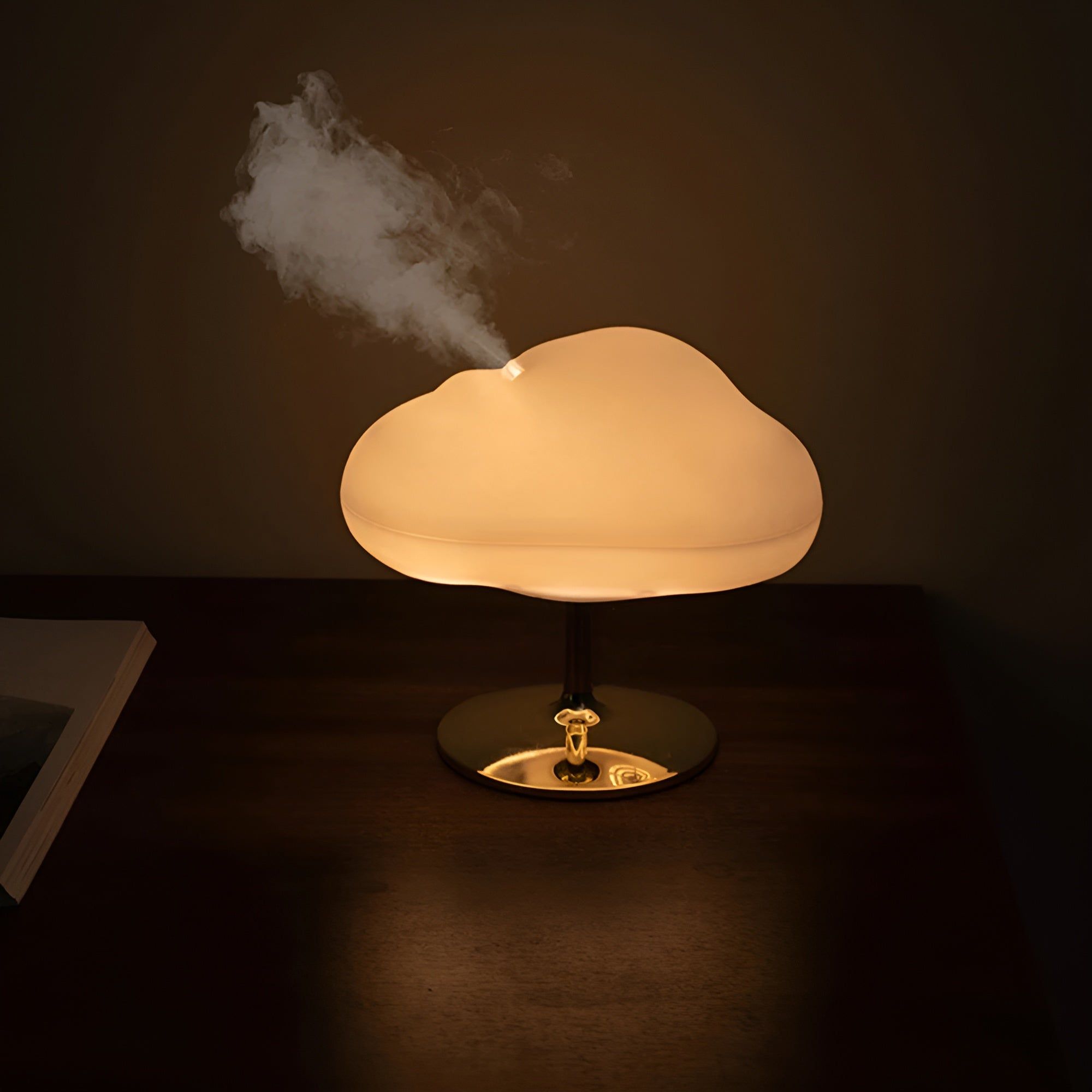 MistCloud Diffuser - Ultraschall USB Luftbefeuchter & ätherisches Öl Zerstäuber für Beruhigende Atmosphäre - Elegare