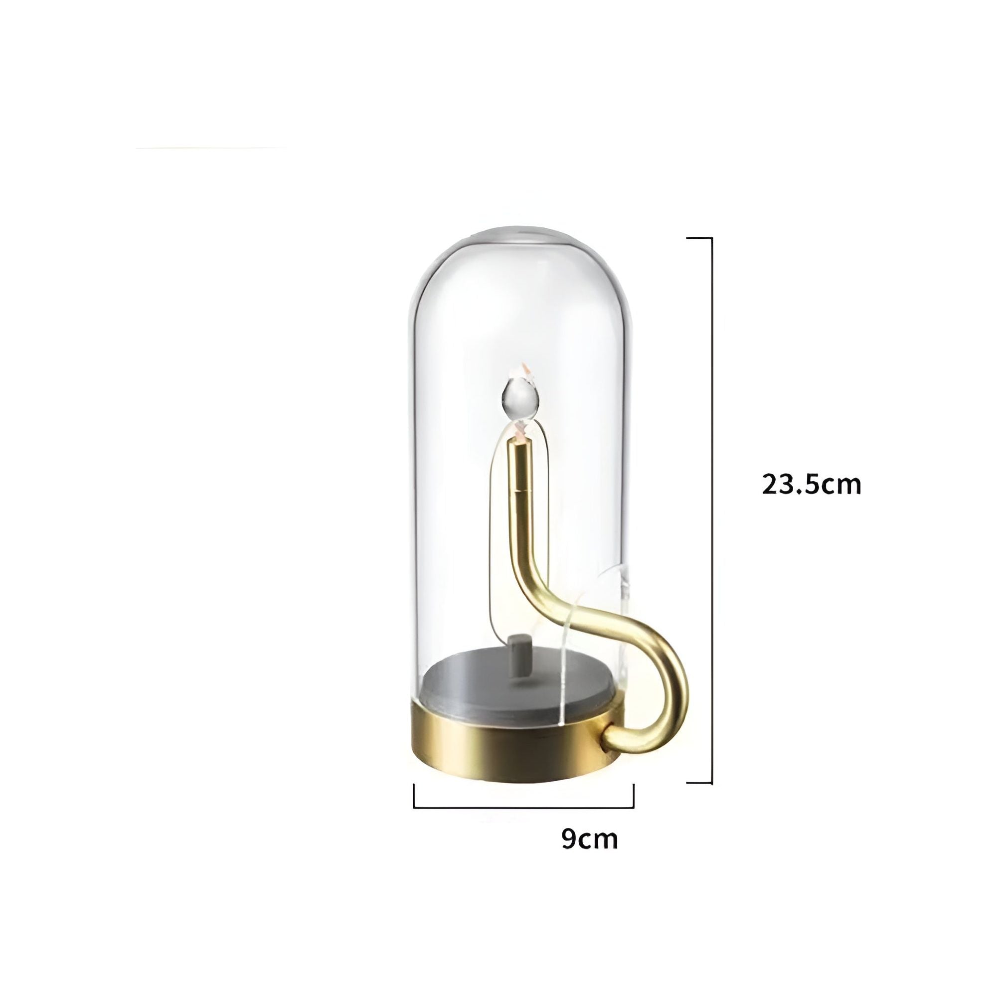 WaterDrop Glow - Schnurlose LED Kerzenflammenlampe - Elegare