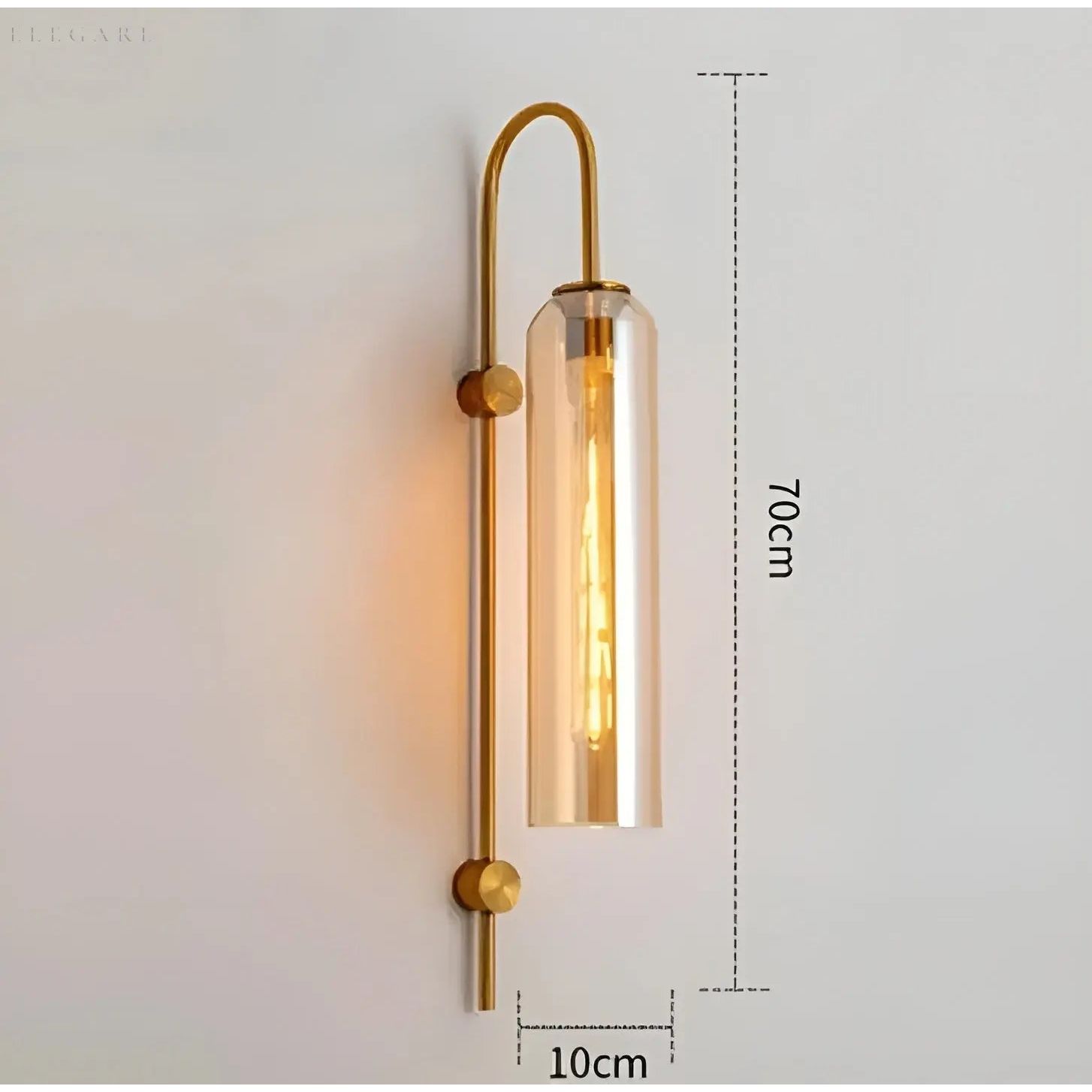 GlassCharm Lights - Moderne LED-Glas-Hängeleuchte für Zuhause Elegare