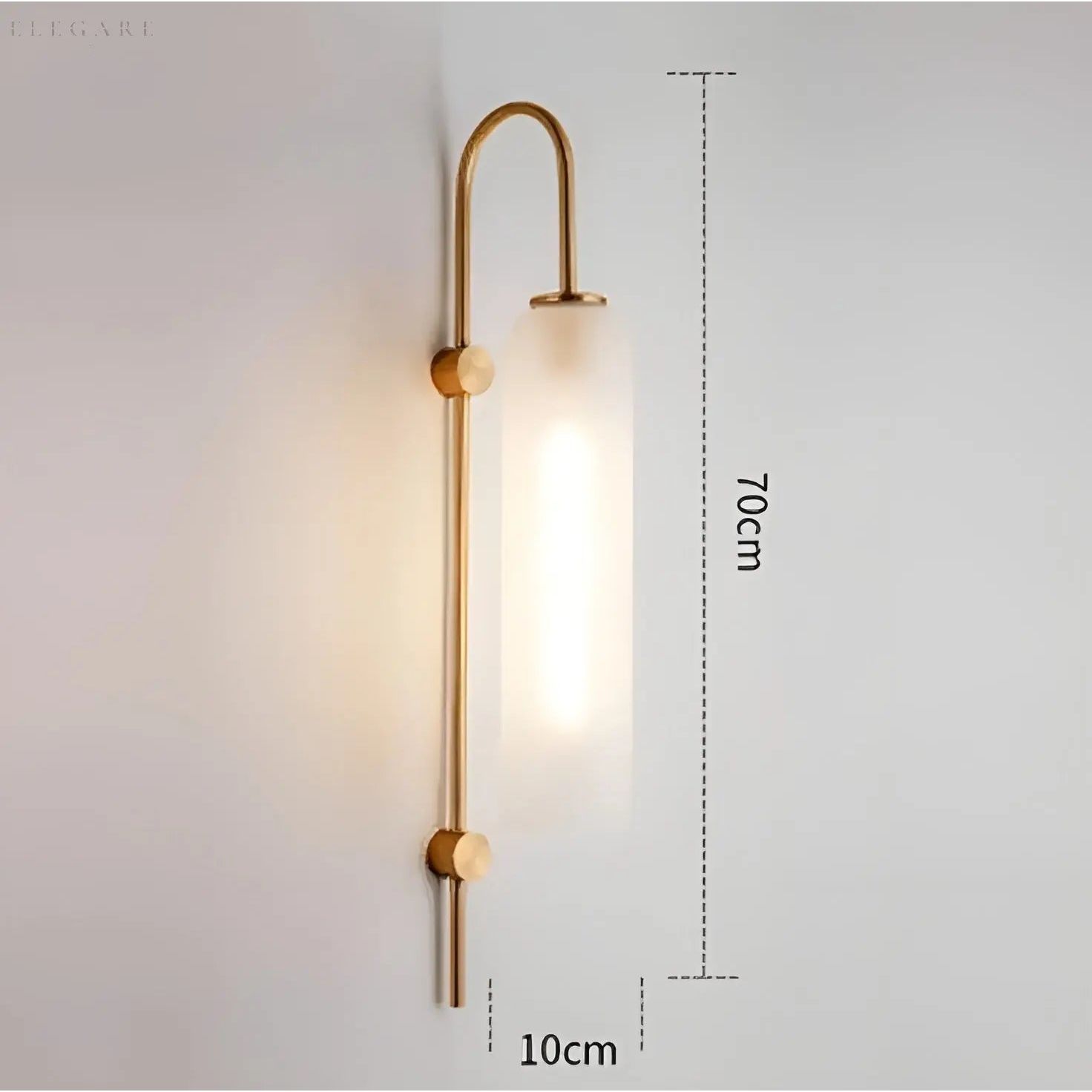 GlassCharm Lights - Moderne LED-Glas-Hängeleuchte für Zuhause Elegare