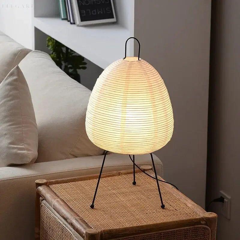 Glow Wabi-Sabi – Japanische Reispapierlampe - Elegare - DEA007 -   