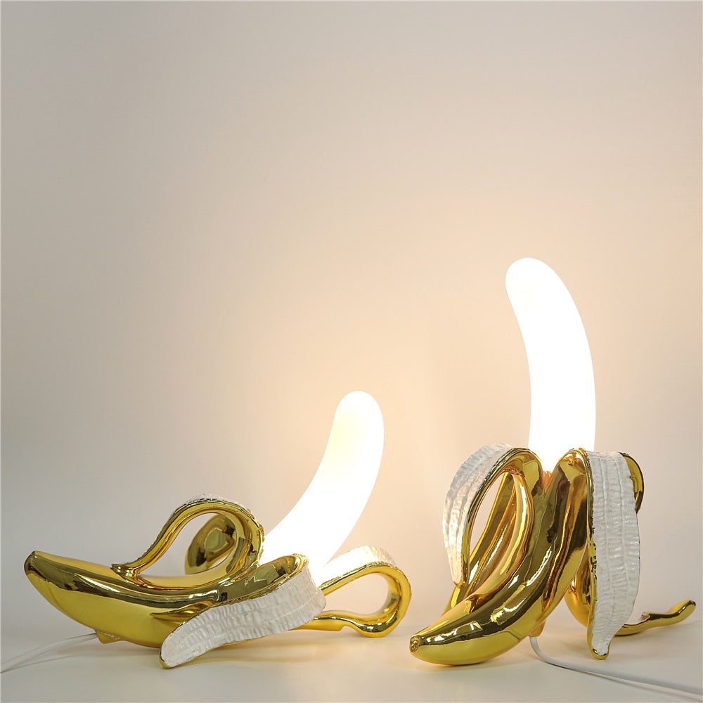 LuminaBanana Lamp - Dekoratives Bananen-Tisch-Nachtlicht