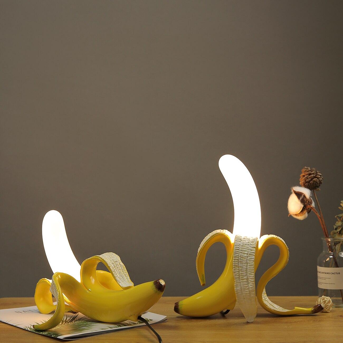 LuminaBanana Lamp - Dekoratives Bananen-Tisch-Nachtlicht