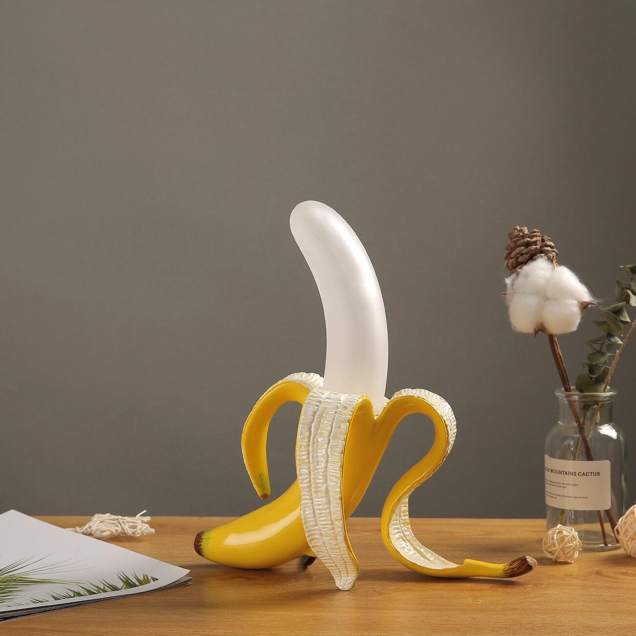 LuminaBanana Lamp - Dekoratives Bananen-Tisch-Nachtlicht