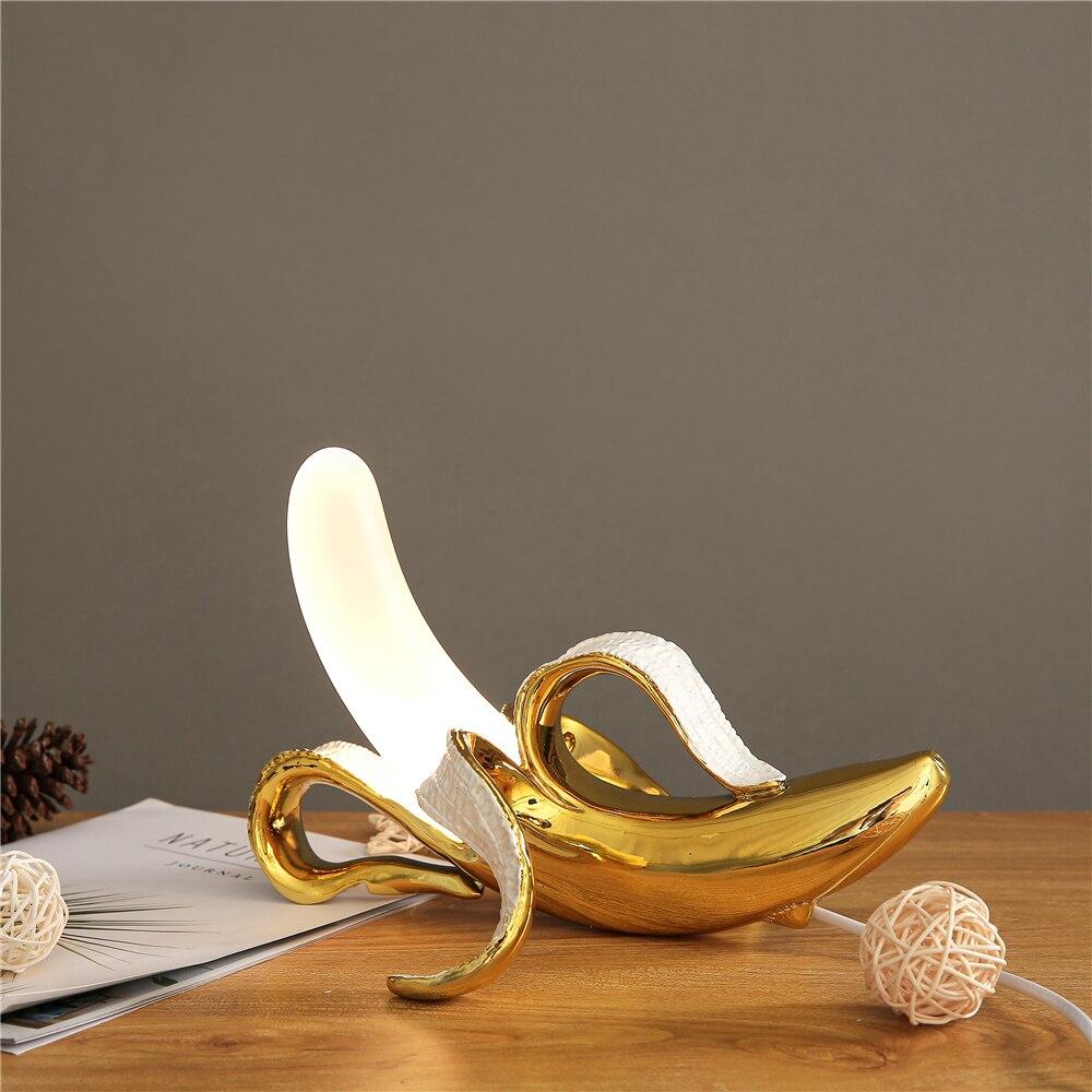 LuminaBanana Lamp - Dekoratives Bananen-Tisch-Nachtlicht