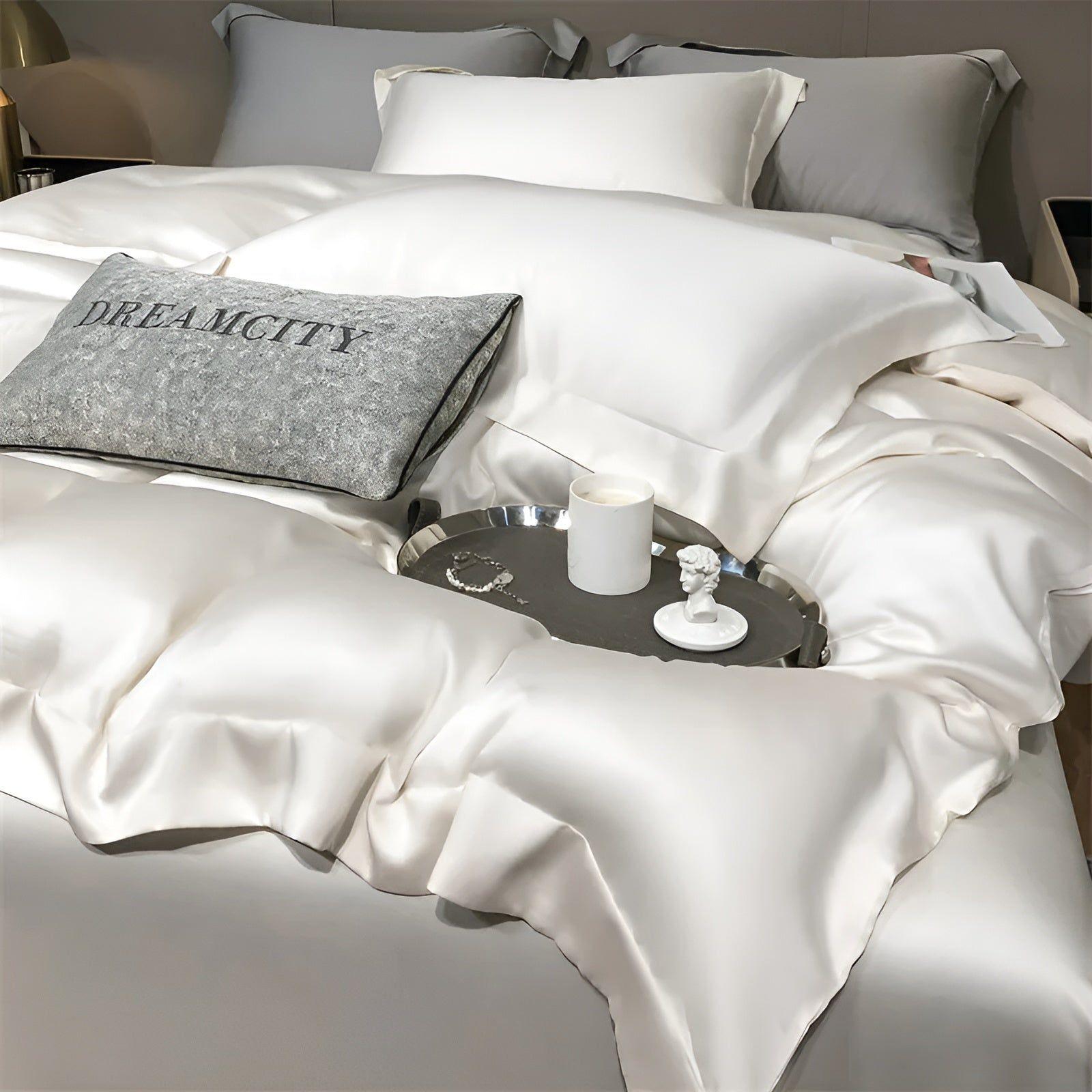 UltraCool Beddings - Luxus-Bambus-Bettbezüge-Set - Elegare